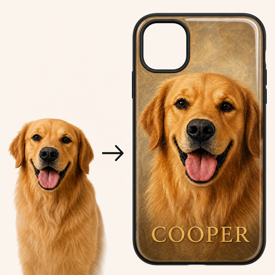 Custom Pet Portrait Phone Case